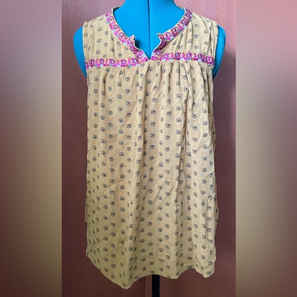 CaffeMarrahesh sleeveless blouse - Picture 1 of 6